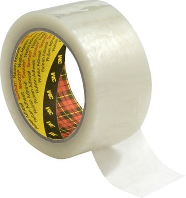 Scotch Custom Printed Box Sealing Tape 373+CP, Clear, 72 mm x 100 m, 24 Rolls/Case
