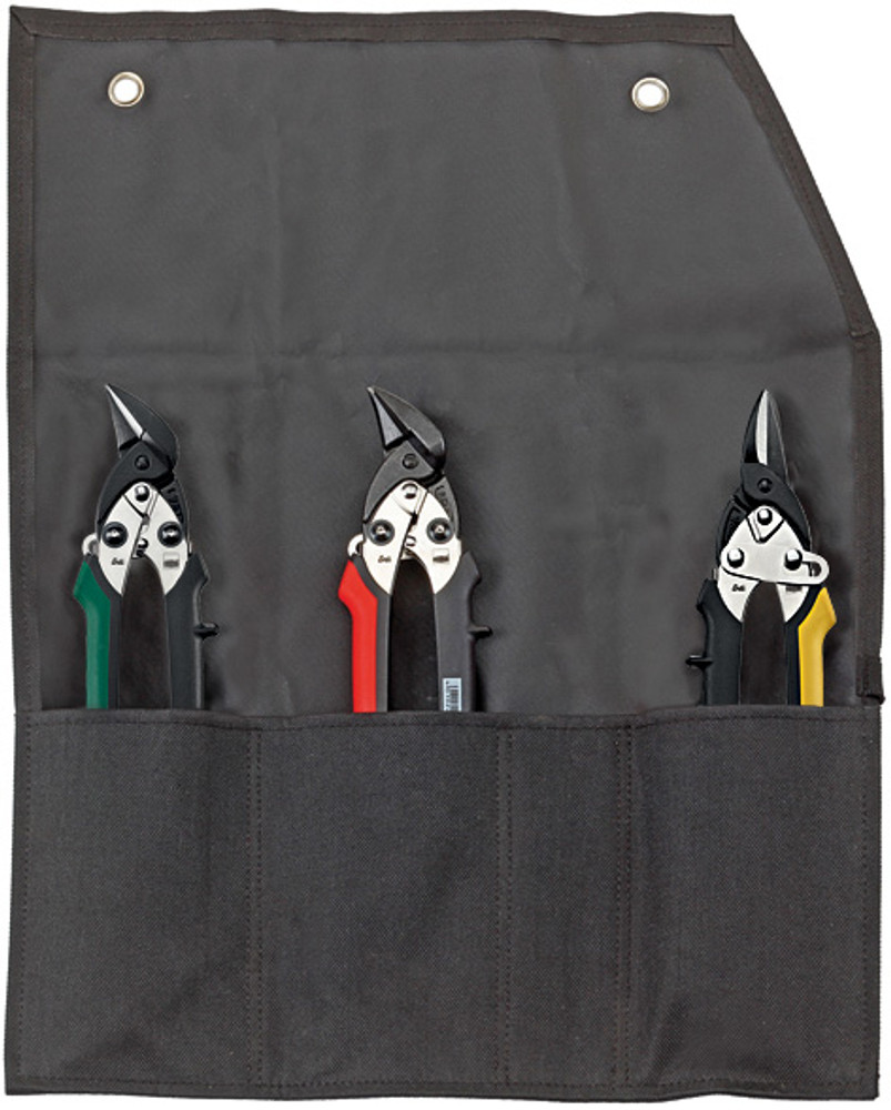 BESSEY industrial snips & cutters offer tradesmen the advantage of choosing fine quality at a competitive price. Quality in cutting tools means a sharper cut & a cutting edge with a longer life. 100% Power, 75% of the size - the D15A Compact Aviation Snips from BESSEY Tool has all the power of a full sized aviation snip but, is 25% smaller. This makes the whole snip more maneuverable to get into even the most cramped spaces. Extremely compact cutting head for great maneuverability. The "Ideal" design allows the surface being cut to slide past beneath your fingers and reduces chance of injury .Ergonomic handles coupled with a compound leverage design considerably reduces the amount of effort required, improving productivity while reducing hand fatigue. BESSEY. Simply better.