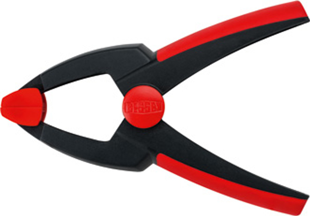 Spring clamps are convenient wherever relatively light pressure is adequate and when speedy application and removal are important. Spring clamps are designed as a quick and easy answer to many clamping needs in the home, workshop or on the job site. The XC series is BESSEY's line of plastic spring clamps. They are made from durable, light weight polyamide compound with soft cushion-grip inserts in the handles. That are available in a wide range of sizes including 2 with a needle nose design. BESSEY. Simply better.