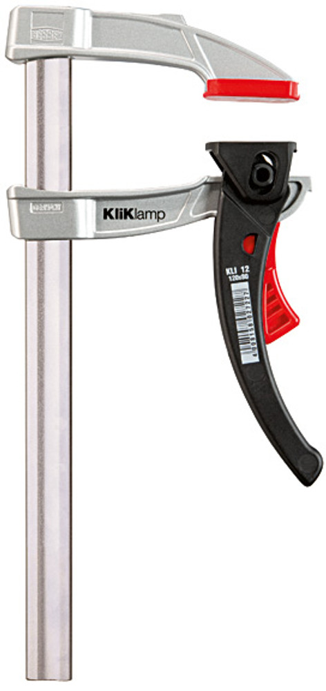 This handy light-weight version of the BESSEY all-steel rapid action lever clamps still creates up to 260 Lbs clamping force. The positive locking ratchet action will not loosen due to vibration.  BESSEY. Simply better.