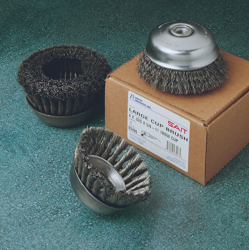 Small Cup Brushes,Carbon Steel Small Cup Brushes,  Industrial Packing 3415