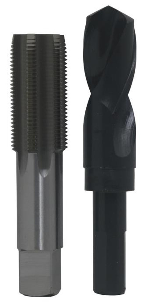 M33 X 3.5 High Speed Steel  Plug Tap And 29.50Mm High Speed Steel  1/2" Shank Drill In Pouch Case