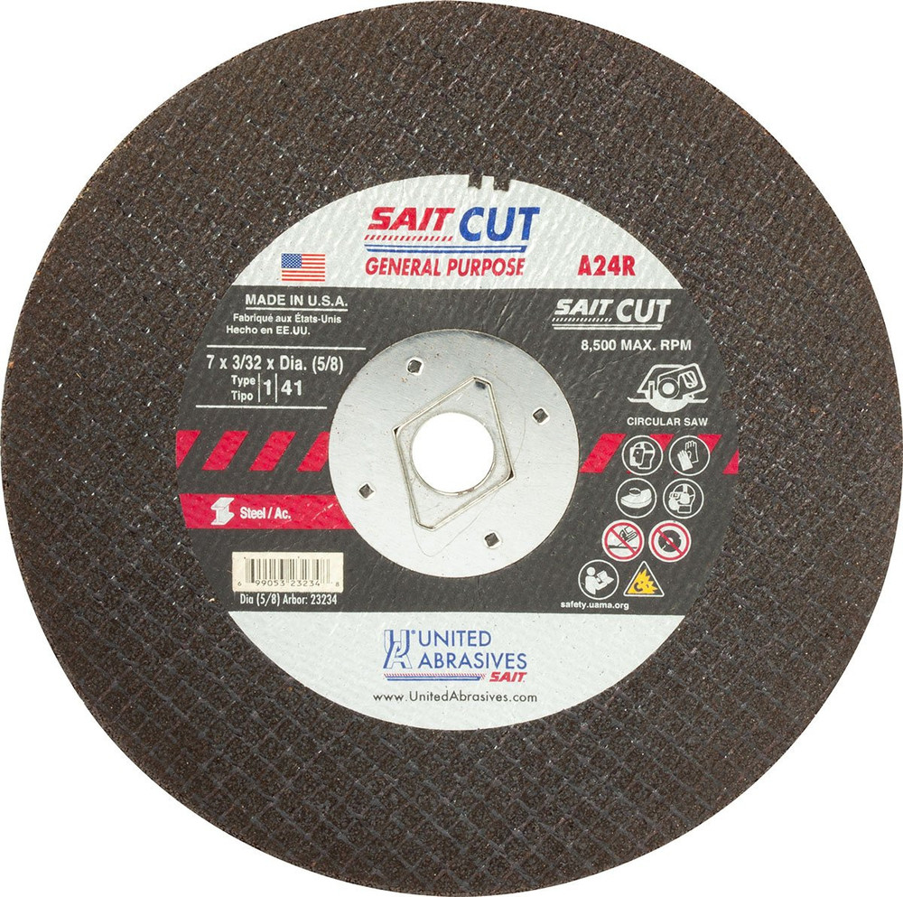 Small Diameter Portable Saw Cutting Wheels,A24R General Purpose,  Products 23258