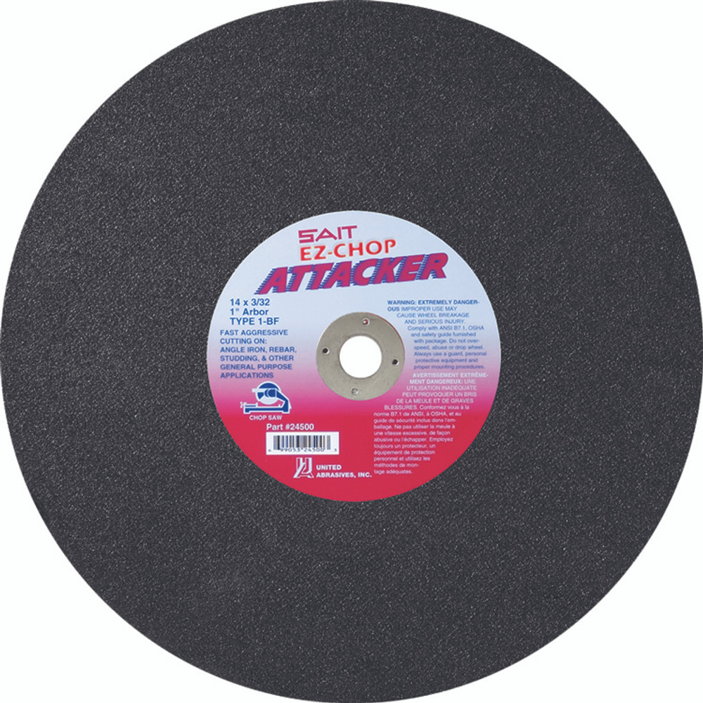 Chop Saw Wheels,EZ-Chop Attacker? Fast Cutting,  Products 24500