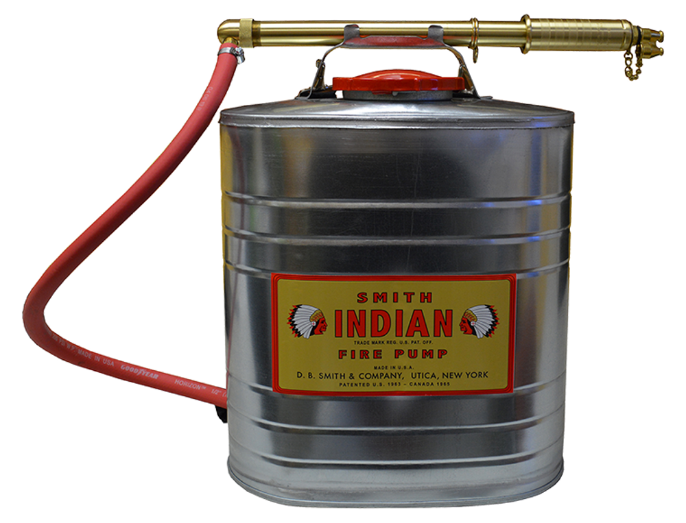 Indian 90G 5-Gallon Galvanized Tank With Fp200 Fire Pump, Model 179014-1