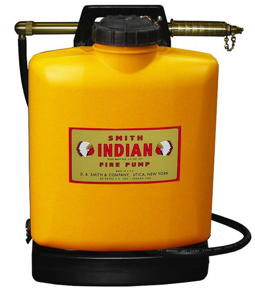 Indian Fer500 5-Gallon Poly Tank With Indian Fire Pump, Model 190191