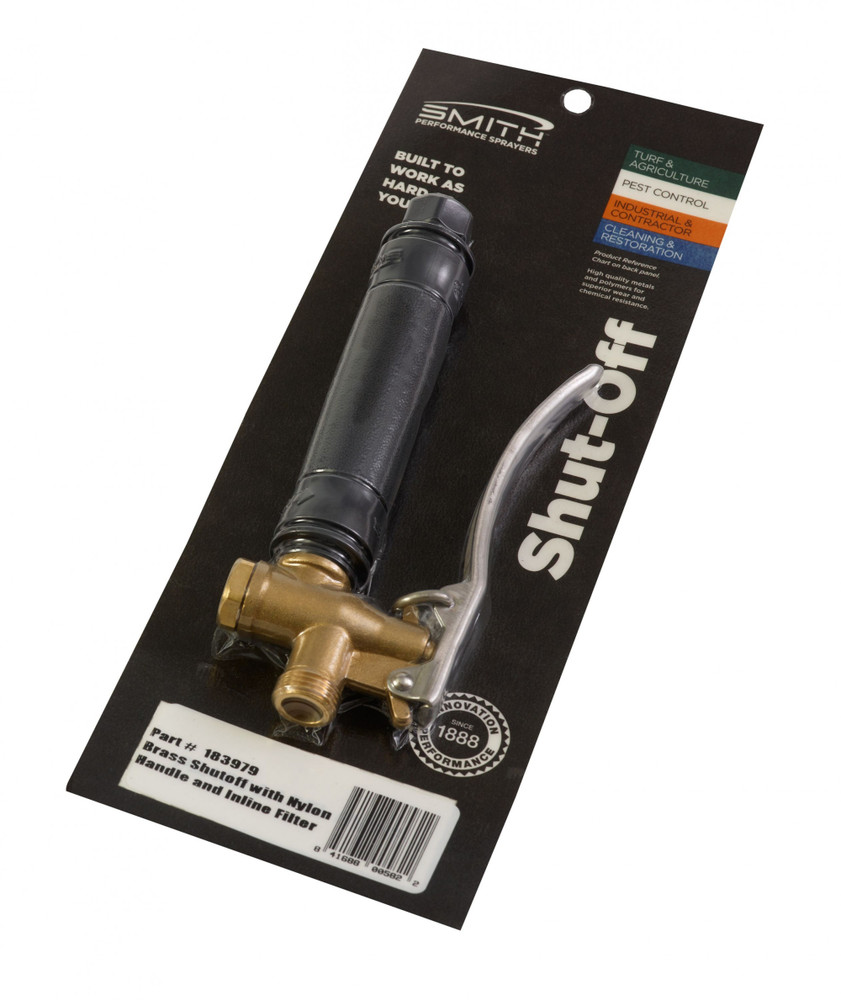 Smith Performance 183979 Professional Brass Shut-Off With Nylon Handle