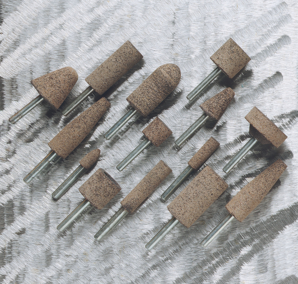Mounted Points,A36Q Resin Bonded Mounted Points,  "A" Shapes: For Offhand Applications 27401