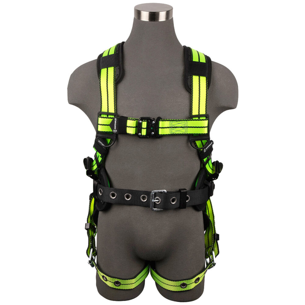 PRO+ Construction Harness: 1D, QC Chest, TB Legs