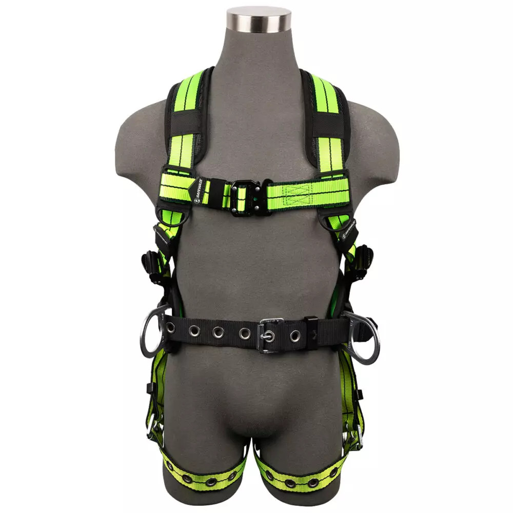 PRO+ Construction Harness: 3D, QC Chest, TB Legs | FS-FLEX360-M