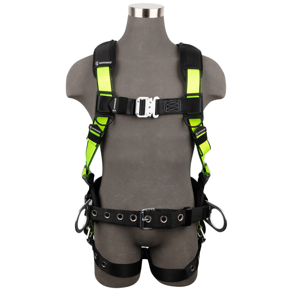 PRO Construction Harness: 3D, QC Chest, TB Legs | FS170-QC-XS