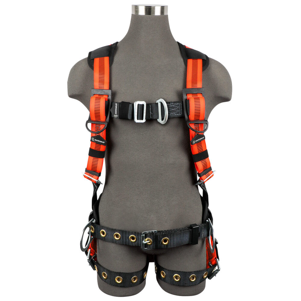 V-Line Construction Harness: 3D, MB Chest, FD, TB Legs | FS99160-EFD-L