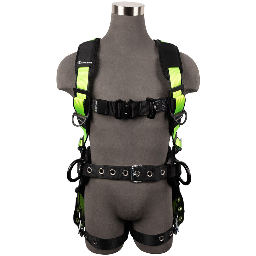 Wind & Tower Construction Harness: Alu 3D, Alu QC Chest, Alu FD, TB Legs | FS377-XL
