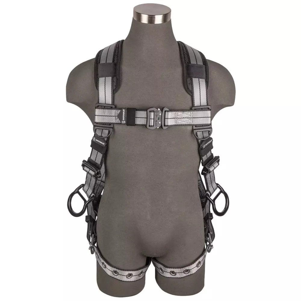 PRO+ Slate Full Body Harness: Alu 3D, Alu QC Chest, TB Legs | 020-1204