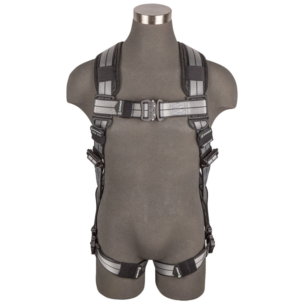 PRO+ Slate Full Body Harness: Alu 1D, Alu QC Chest/Legs | 020-1223