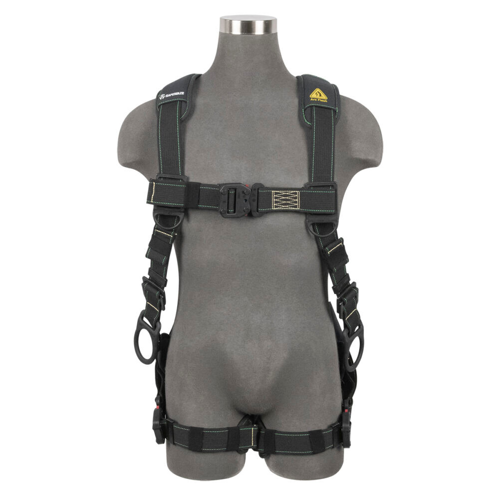 Arc Flash Full Body Harness: DE 3D, DE QC Chest/Legs | 022-1015