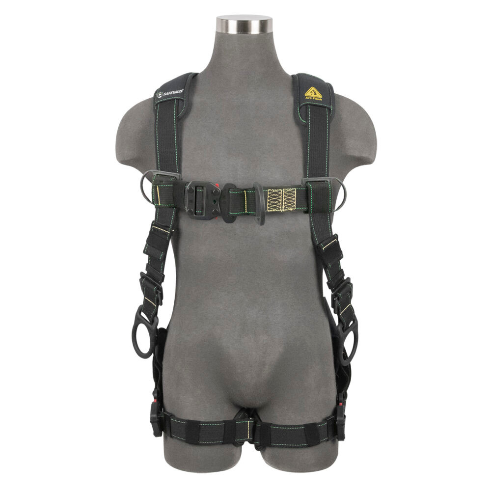 Arc Flash Full Body Harness: DE 3D, DE QC Chest, DE FD, DE QC Legs | 022-1041