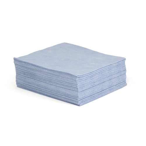 TaskBrand A110 Spunlace 1/4 Fold Wiper - Blue N-A110QPB