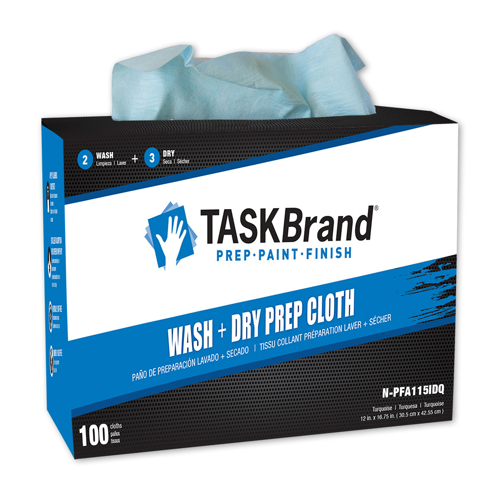 TaskBrand PPF Wash & Dry Prep Cloth - Turquoise