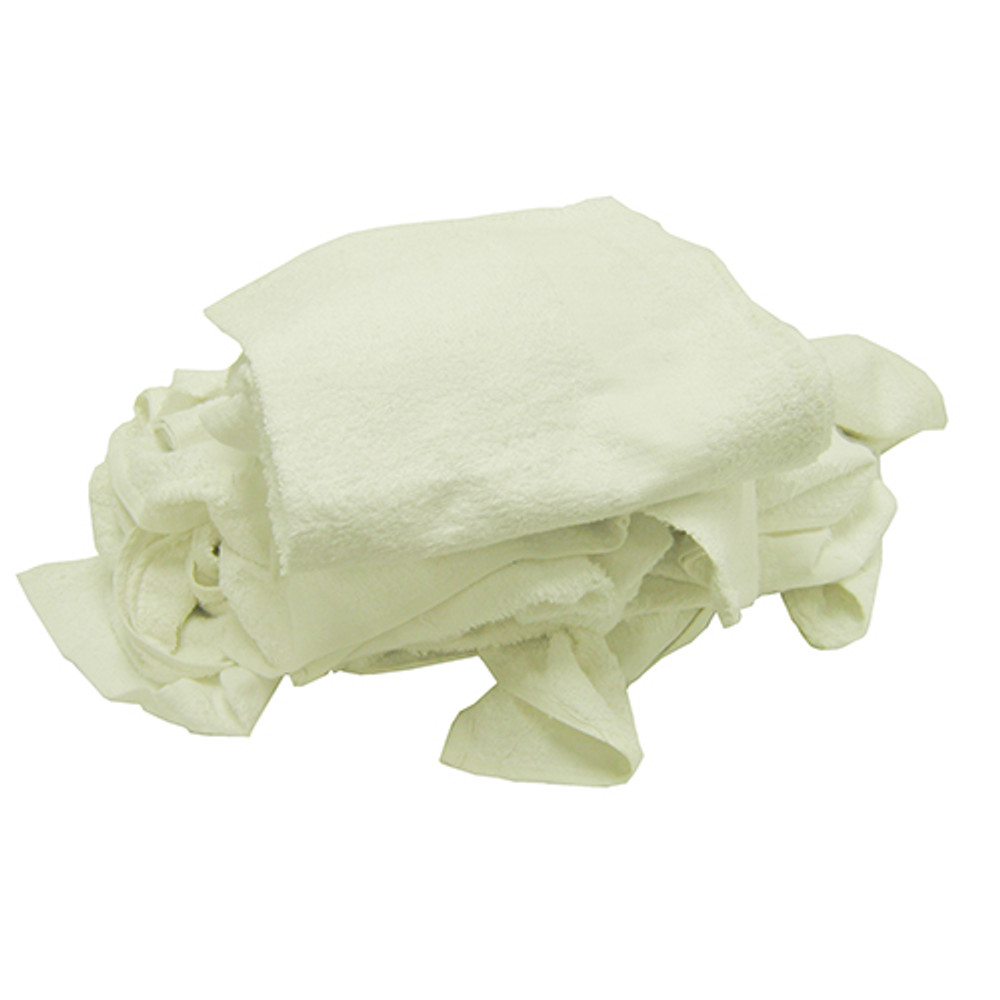 New Terry Bath Towels - White