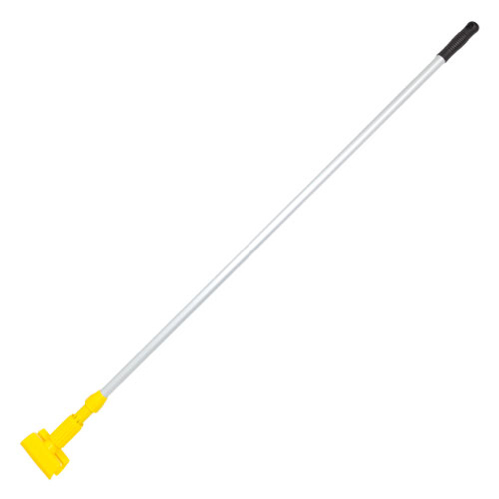 MicroWorks Aluminum Yellow Jaws Mop Pole - Yellow