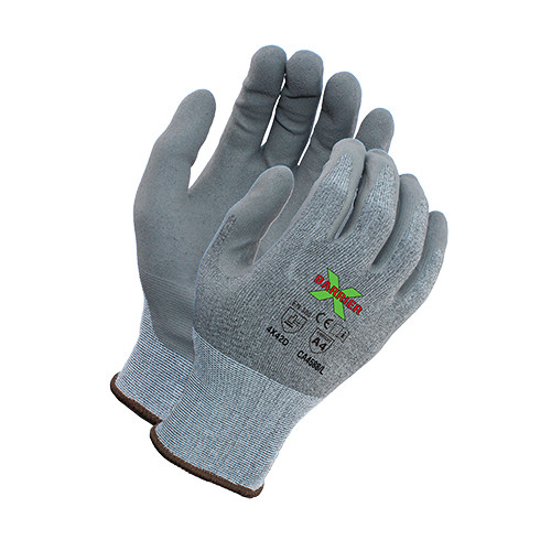ProWorks Coated Cut Resistant Gloves, 18G, A4, GRY/GRY - Gray/Gray GCX18A4GS