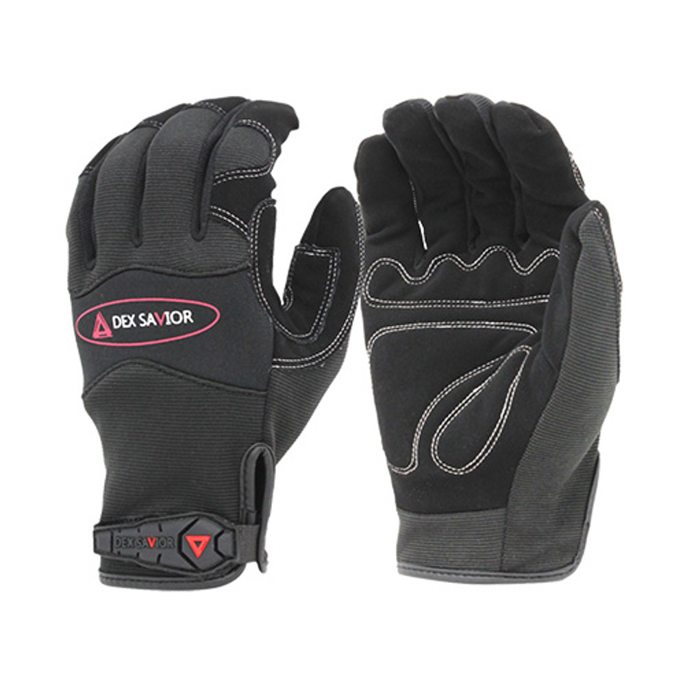 ProWorks Mechanic Gloves - Black / Black GMSKM