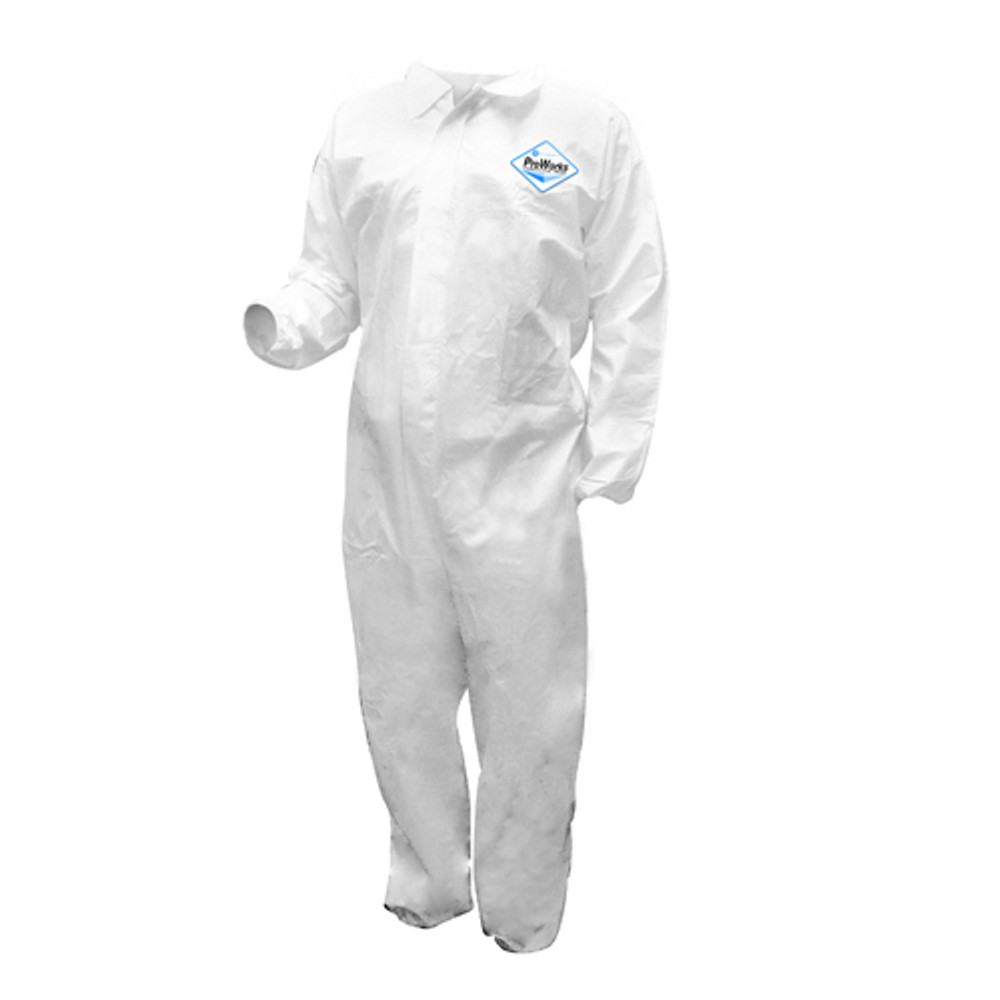 ProWorks Disposable Coverall, Microporous - White DA-MP322