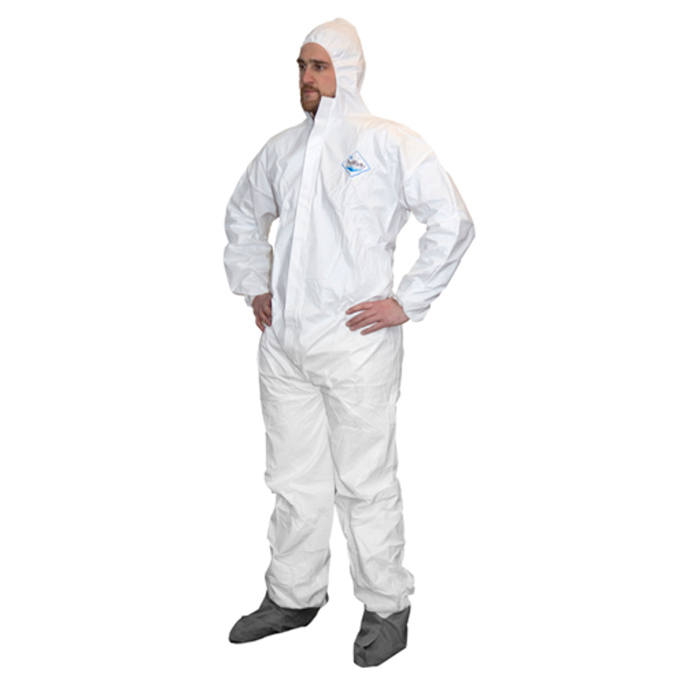 ProWorks Disposable Coverall, Microporous - White DA-MP334