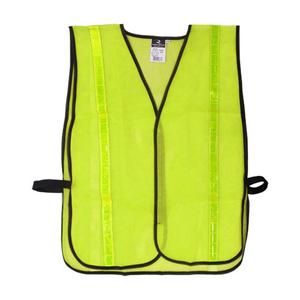 ProWorks Mesh Safety Vest, Non-Rated - Hi Vis Green