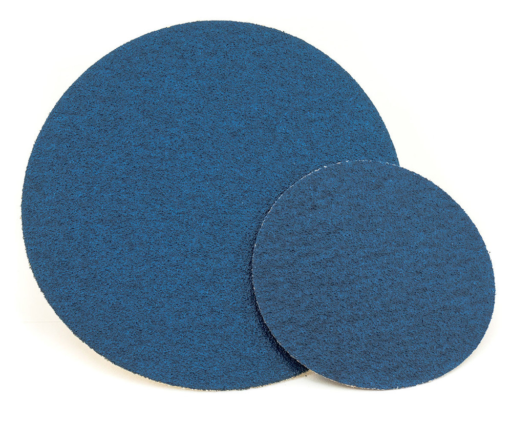 Cloth Discs,Zirconium Individual PSA Cloth Discs,  6" Diameter Discs 37097