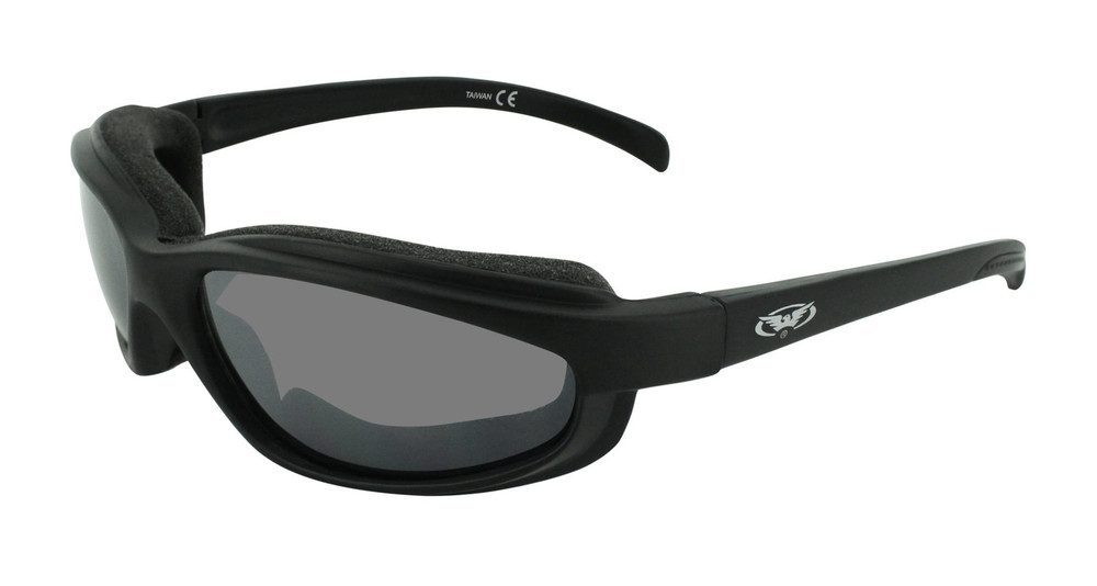 Warriorz PL FM A/F Foam-Padded Motorcycle Safety Sunglasses