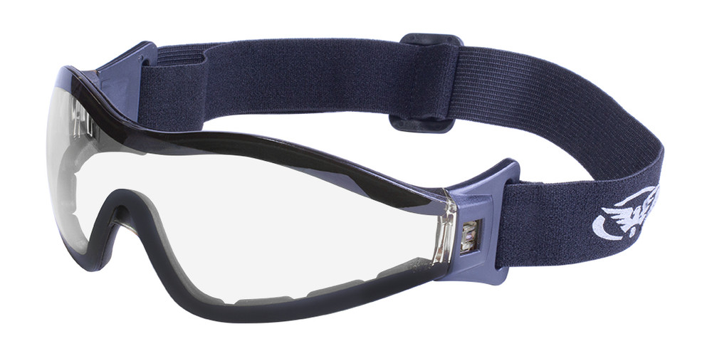 Z-33 A/F Motorcycle Safety Goggles - Smoke