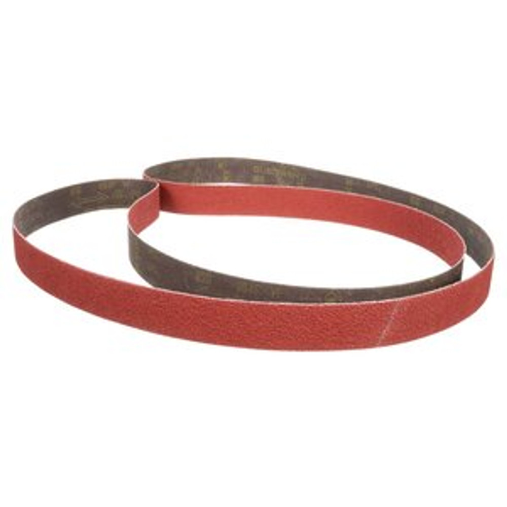 3M Cloth Belt 384F, P320 XF-weight, 4 in x 132 in, Film-lok, Full-flex