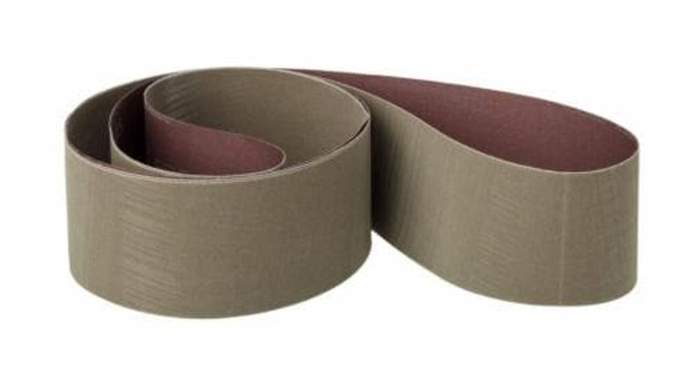 3M Trizact Cloth Belt 307EA, A80 JE-weight, 2 in x 150 in, Film-lok, Full-flex