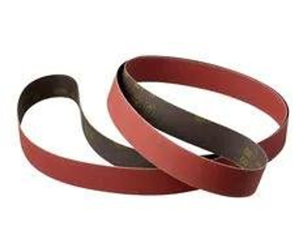 3M Cubitron II Cloth Belt 967F, 50+ YF-weight, 5 in x 110-1/4 in,
Film-lok, Single-flex