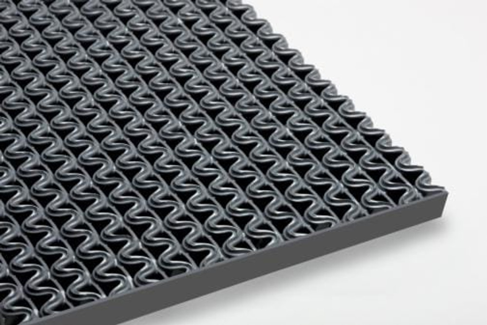 3M Nomad Entrance Matting 9100, Extreme Traffic Z-Web Scraper, Black, 0.9 m x 6 m, 1 Roll/Case