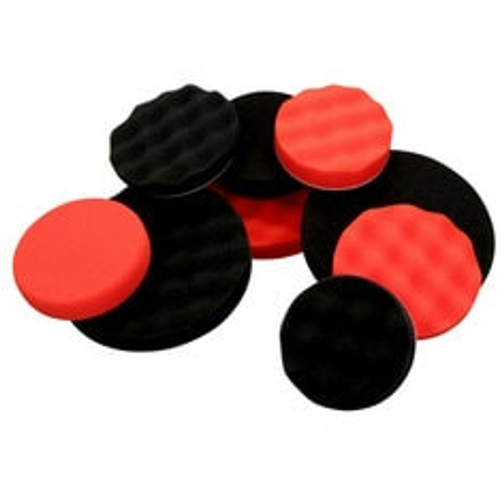 3M Finesse-it Roloc Back-up Pad, 66163, Medium Density, Red button, 29 mm, 10/Bag, 20 ea/Case