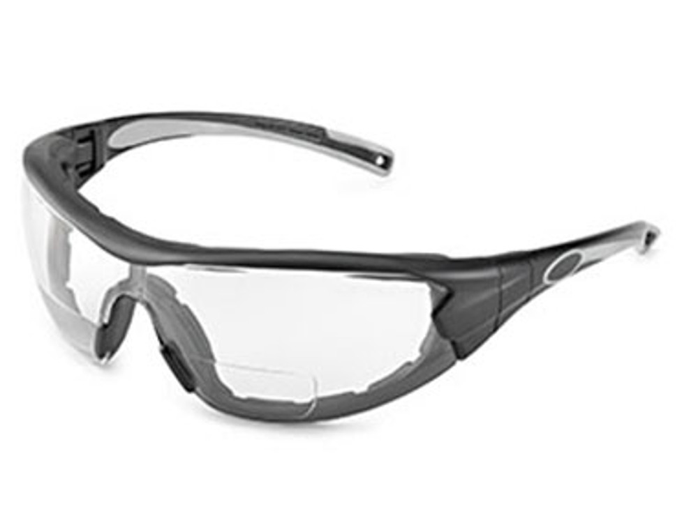 Black Frame, Clear fX2 Anti-Fog Lens, 2.0 Diopter