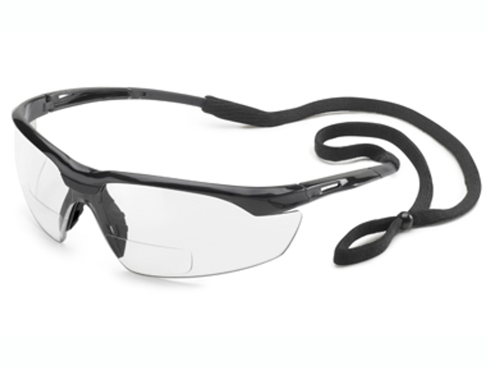 Black Frame, Clear Lens, 1.5 Diopter 28MC15