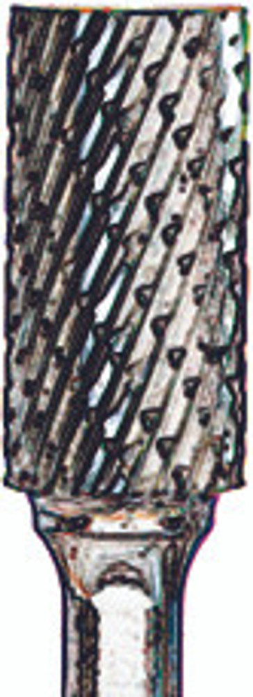 Tungsten Carbide Burs,6" Length Shank Carbide Burs ,  SA 45603