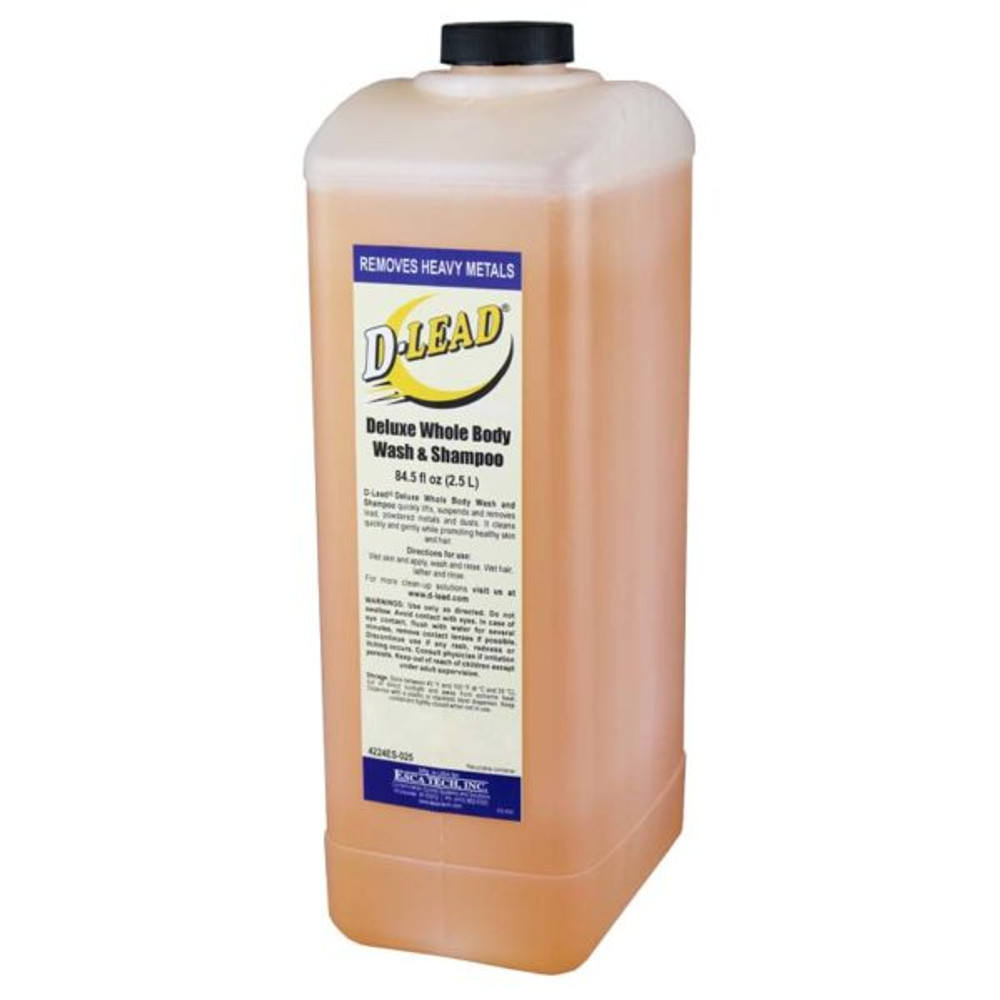 D-Lead Deluxe Whole Body Wash & Shampoo: 2.5 Liter bottles 4224ES-2.5 (Case of 6 bottles)
