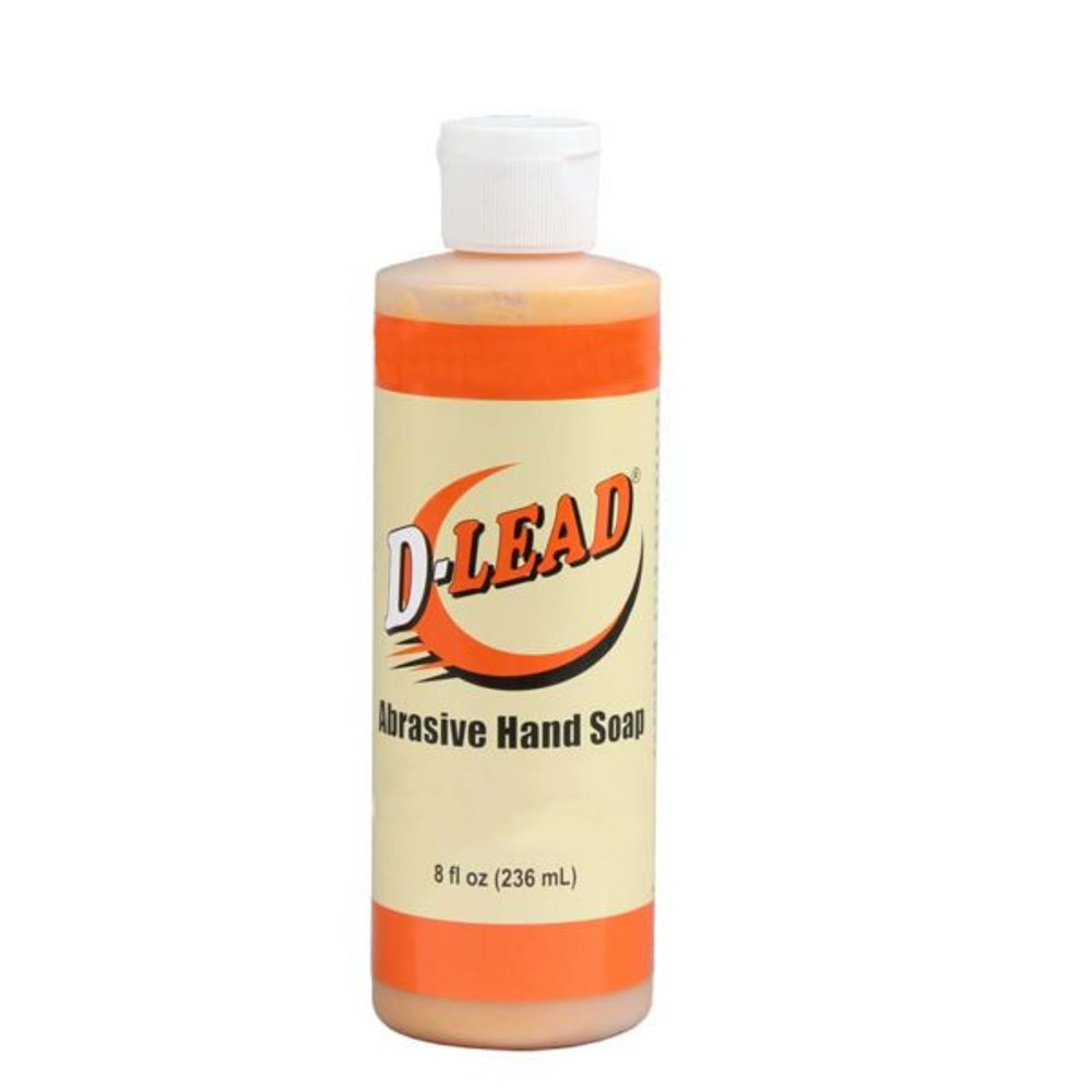 D-Lead Abrasive Hand Soap: 8 oz. bottles 4229ES-8 (Case of 24 bottles)