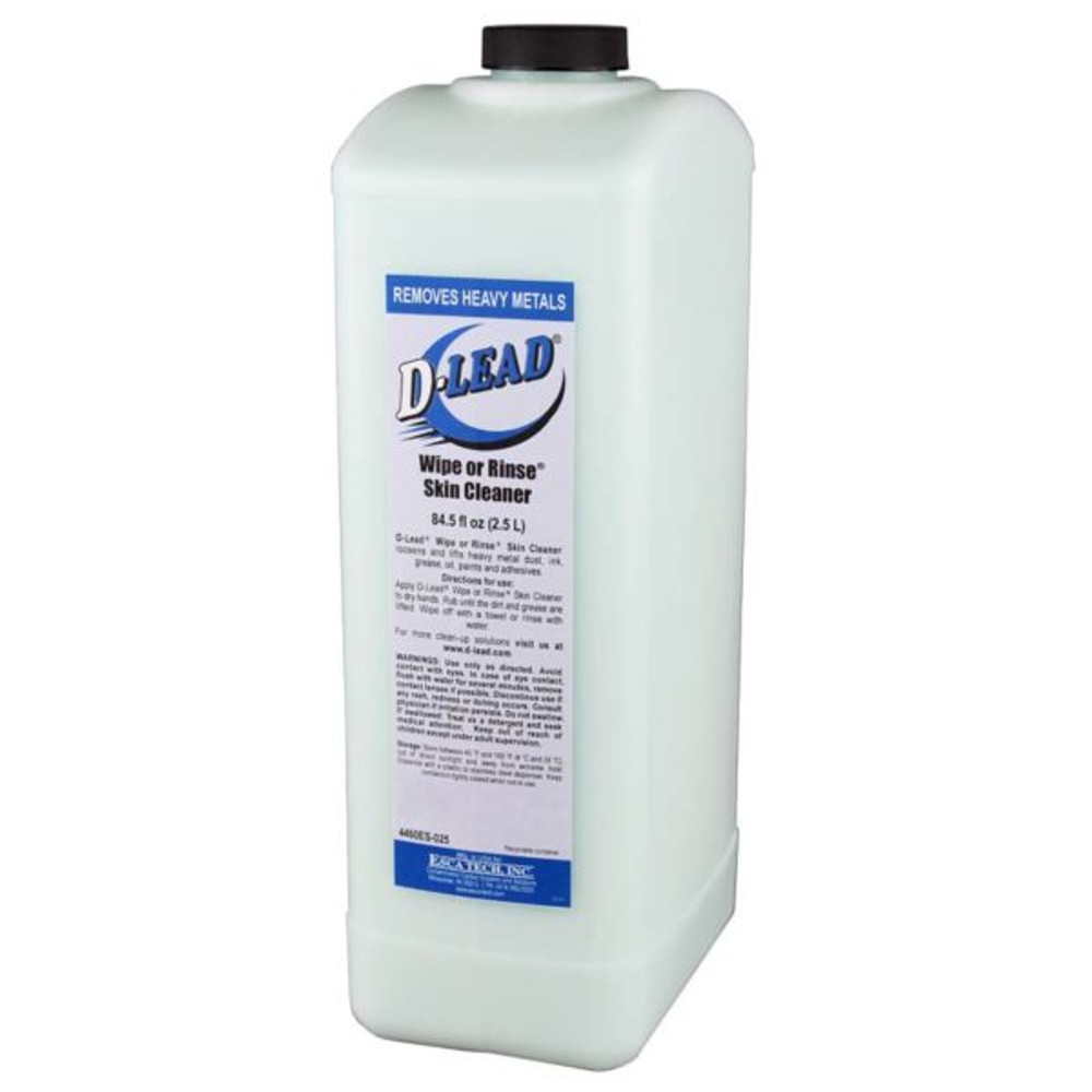 D-Lead Wipe or Rinse Skin Cleaner: 1 gallon bottle