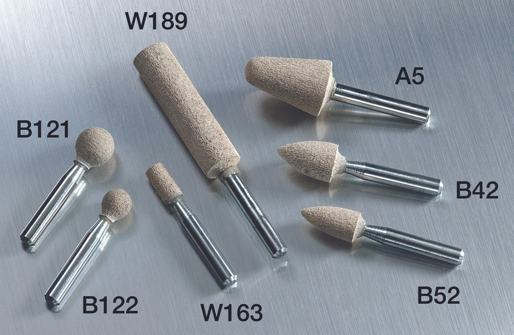 Cotton Fiber Products,Cotton Fiber Mounted Points ,  A80GFX - Latex Bond - finer grit for ultimate finishing 50368