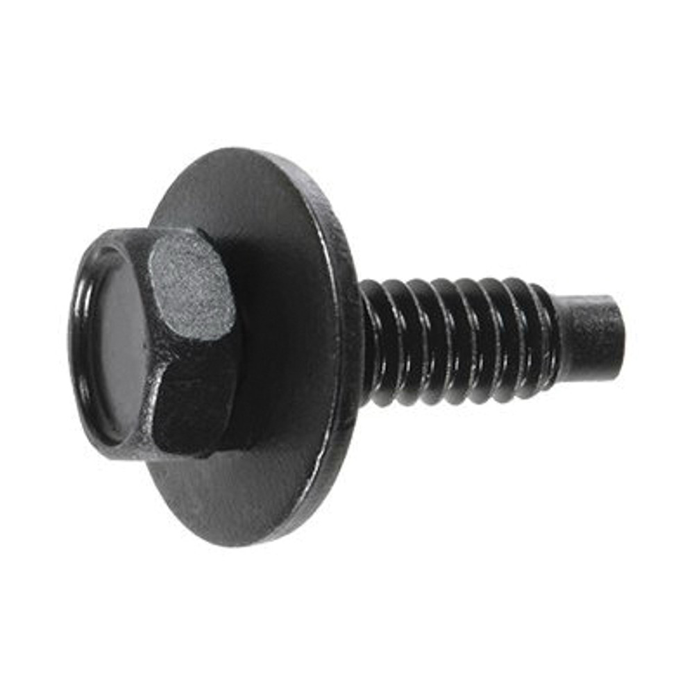 Au-ve-co AuvecoPak AP10823 Body Bolt, System of Measurement: Imperial, 1/4-20 Thread, 7/8 in L, Hex, Sems Head