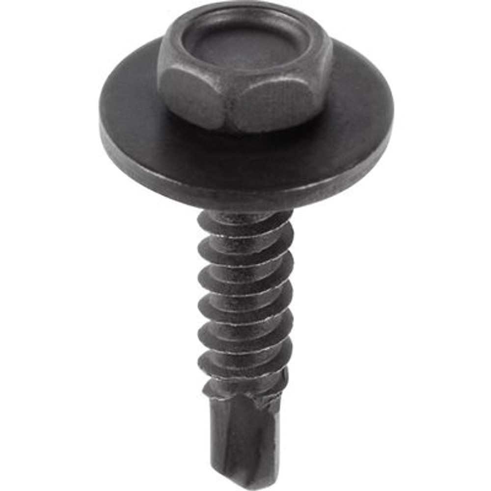 Au-ve-co AP15775 Tapping Screw, System of Measurement: Metric, M4.2x1.41 Thread, 20 mm L, Hex, Sems Head