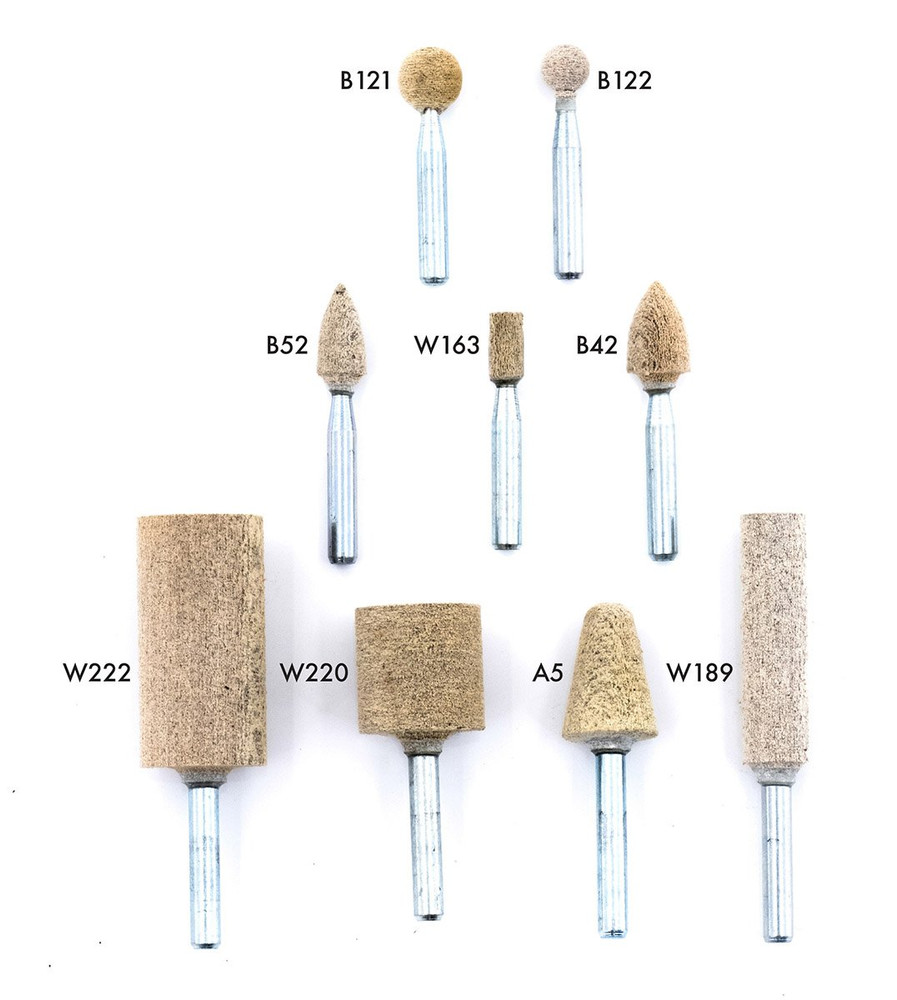 Cotton Fiber Products,Cotton Fiber Mounted Points ,  A54MTX - Resin Bond - light removal/blending 50560