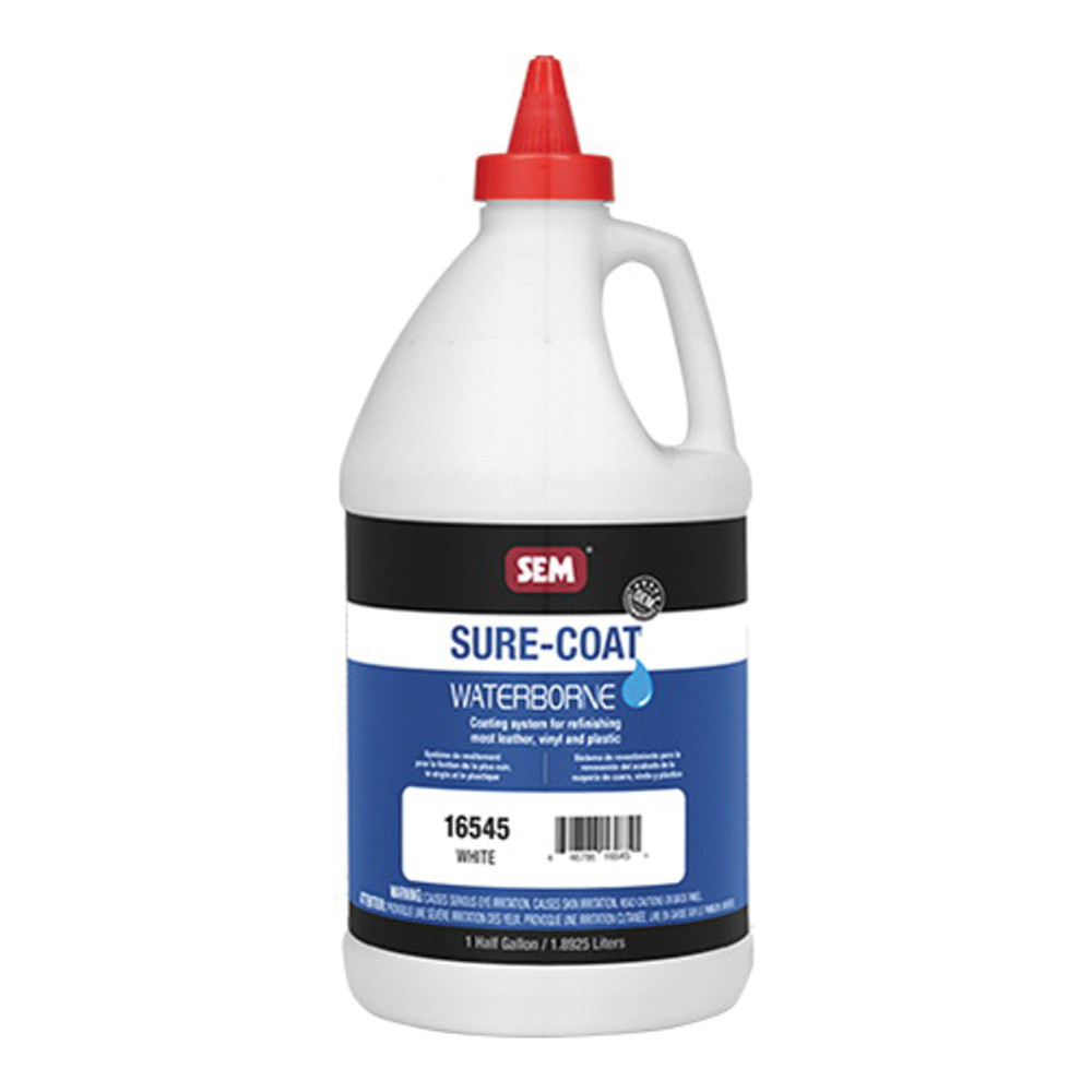 SURE-COAT 16545 Mixing System, White, 0.83 lb/gal VOC, 360 to 500 sq-ft/gal, 390 to 470 sq-ft/gal Coverage Area