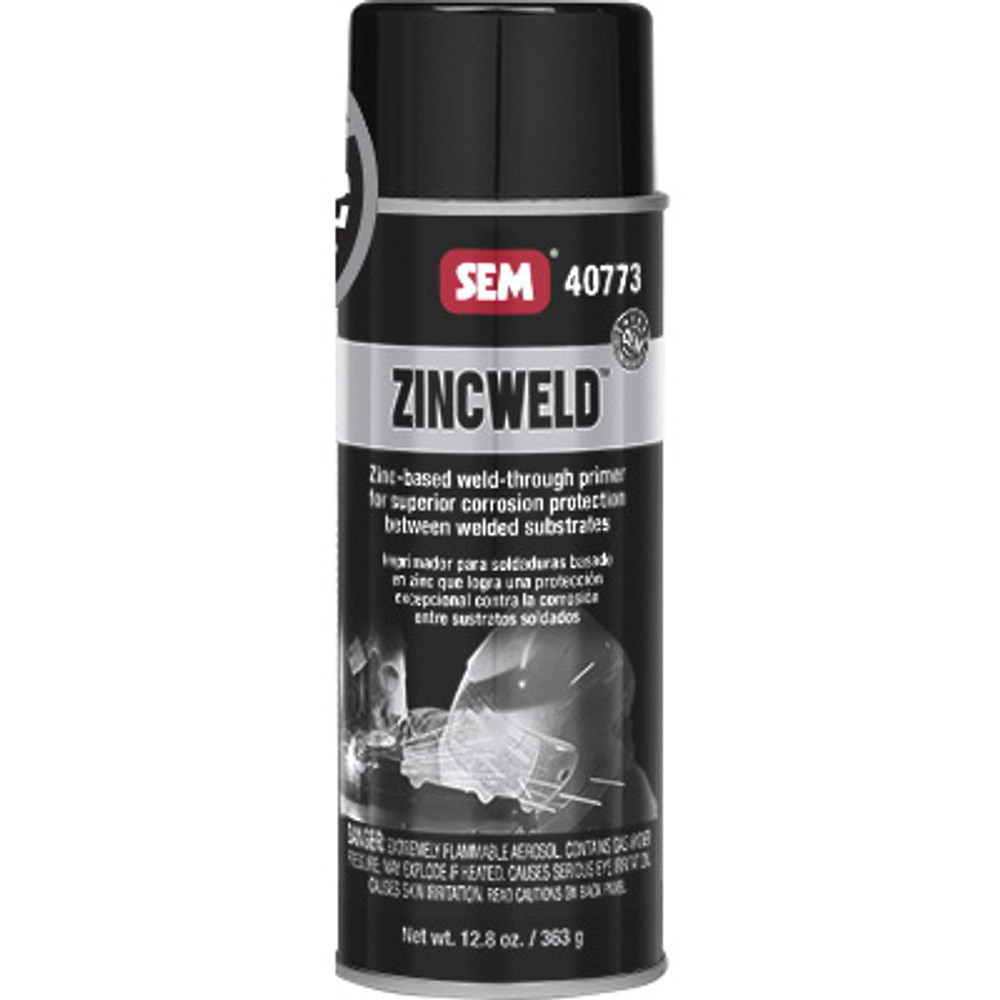 ZINCWELD 40773 Weld-Through Primer, Silver, 541.8 g/L VOC, 16 oz